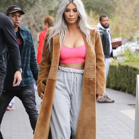 Zara Long Fleece Coat - Light Camel - Picture 5 of 12